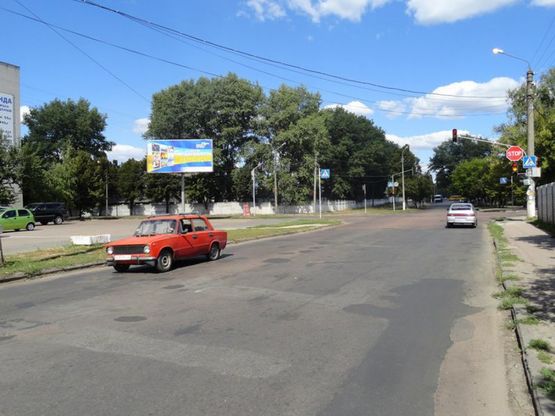 Фото рекламной плоскости по адресу ул. Одинцова х ул. Кольцевая (ст Б к Одинцова)