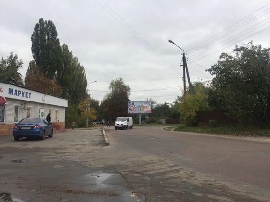 Фото рекламной плоскости по адресу ул. Гетьмана Полуботка 107