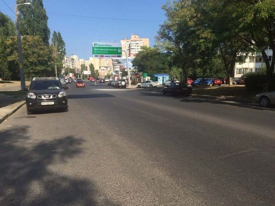 Фото рекламної площини за адресою Вильямса ул., 73/3 - Королева ул.