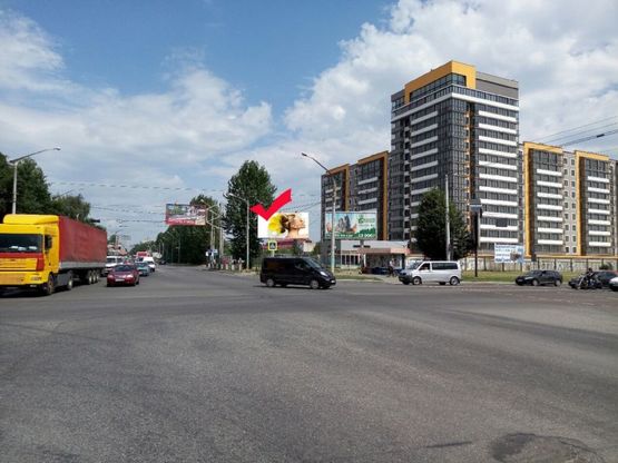 Фото рекламной плоскости по адресу вул.Стрийська-вул.Хуторівка, до центру (лівий)