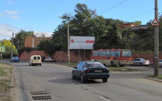 Фото рекламної площини за адресою Балковская ул., 1 (около Херсонского сквера)