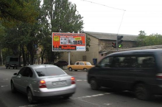 Фото рекламной плоскости по адресу Черноморского казачества ул., 54 - Кравцова пер.