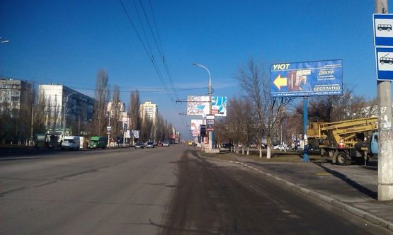 Фото рекламной плоскости по адресу Ул.49 Гв.Дивизии (р-н супермаркета Оскар),верх