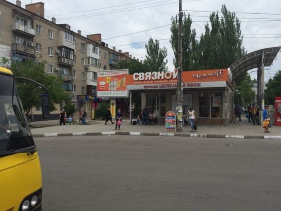 Фото рекламной плоскости по адресу ул.Потемкинская(р-н Ц.Рынка)