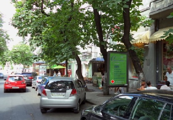 Фото рекламной плоскости по адресу Екатерининская ул., 5