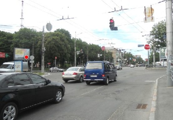 Фото рекламной плоскости по адресу Мира пр. - Киевская ул.