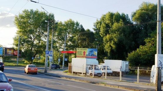 Фото рекламної площини за адресою вул.Проскурівського підпілля (парк)