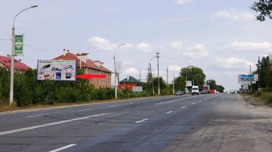 Фото рекламної площини за адресою Львівський напрямок  №2 (в'їзд)