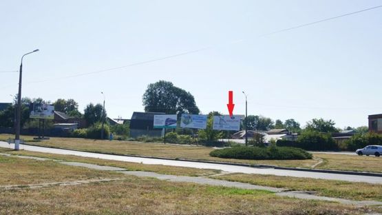 Фото рекламної площини за адресою вул.Толстого (розвязка) Правий борд