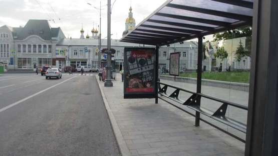 Фото рекламної площини за адресою Конституції пл. - Спартаківський пров., (зупинка) №2 (С)