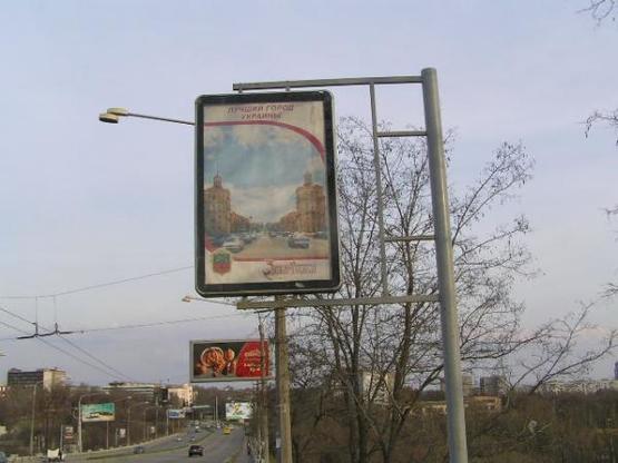 Фото рекламной плоскости по адресу пр.Ленина, Дамба(центр)