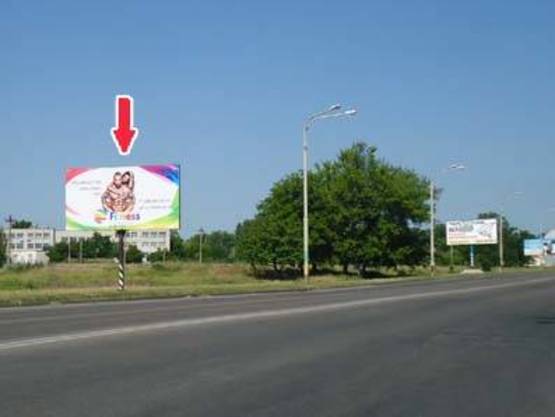 Фото рекламной плоскости по адресу ул. Днепровская, 397 (АЗС, Институт)