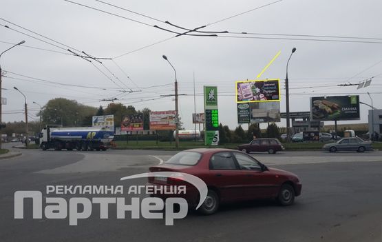 Фото рекламной плоскости по адресу Протасевича