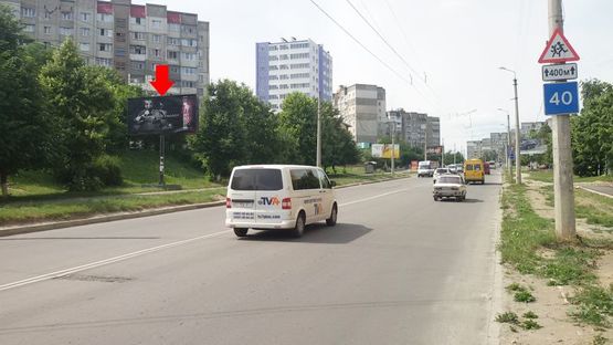 Фото рекламної площини за адресою Мирного П. ул. - ул. Кармелюка