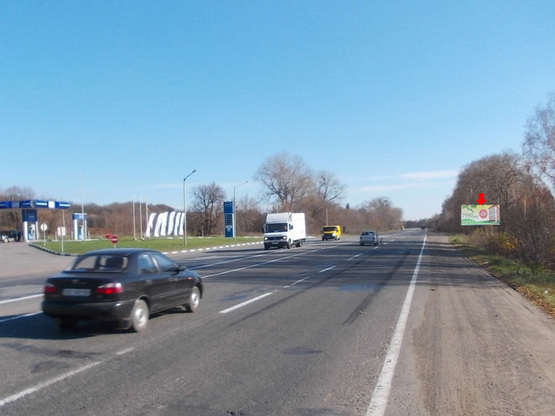 Фото рекламної площини за адресою Выезд на Винницу, Киев, возле заправки "ANP"