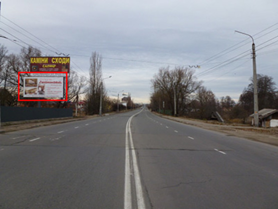 Фото рекламной плоскости по адресу Тисменецька-232