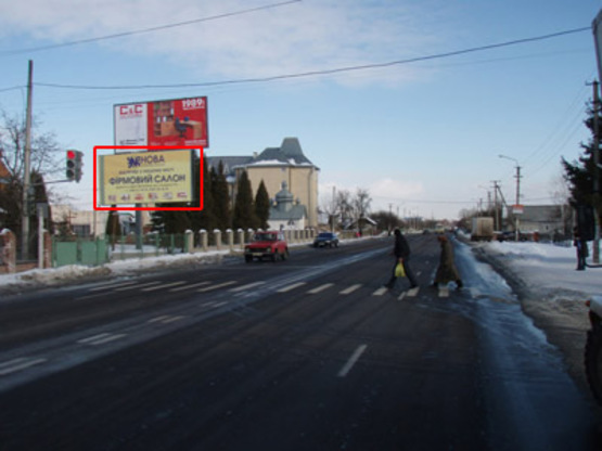 Фото рекламной плоскости по адресу Крихівецька 104