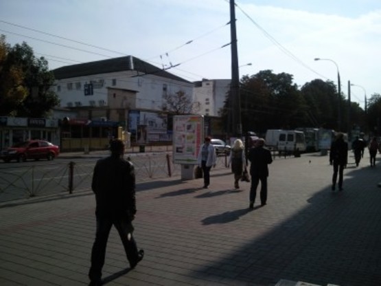 Фото рекламной плоскости по адресу Каменецкая 48 (центр)