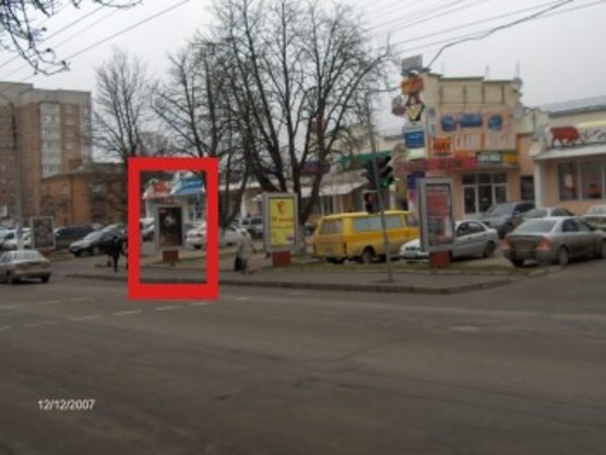 Фото рекламної площини за адресою Подольская 93 (офіс-центр)