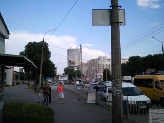 Фото рекламной плоскости по адресу вул.Проспект Мира(університет МАУП)