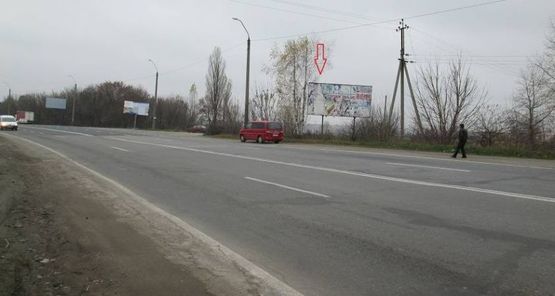 Фото рекламної площини за адресою в'їзд в місто з Шепетівки