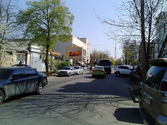 Фото рекламной плоскости по адресу Угол ул. Преображенской (Декабристов) и ул.Гоголя