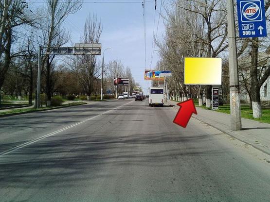 Фото рекламной плоскости по адресу Николаевское шоссе (р-н пл.Ганибала)