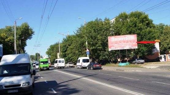 Фото рекламної площини за адресою шосе Львівське, 14