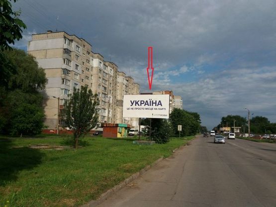 Фото рекламної площини за адресою вул. Прибузька, 32