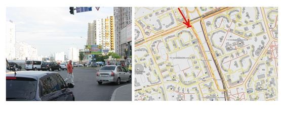 Фото рекламної площини за адресою Ахматовой вул., 31 + пр.Григоренка