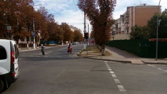 Фото рекламної площини за адресою ул. Шевченко/ул.Чорновола