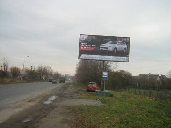 Фото рекламной плоскости по адресу с.Рованці, (Львівська траса) до м. Луцьк