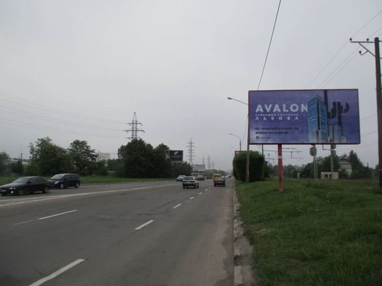 Фото рекламной плоскости по адресу вул.Луганська