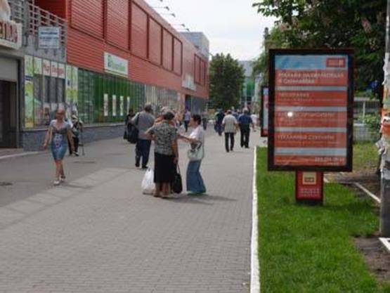 Фото рекламної площини за адресою переулок Шевченко-Горького (ЦЕНТР)