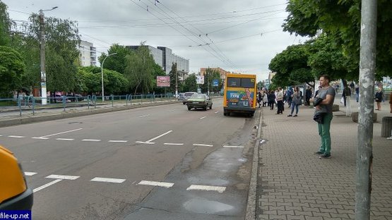 Фото рекламной плоскости по адресу ул. Киевская 102 (ТРЦ Глобал)