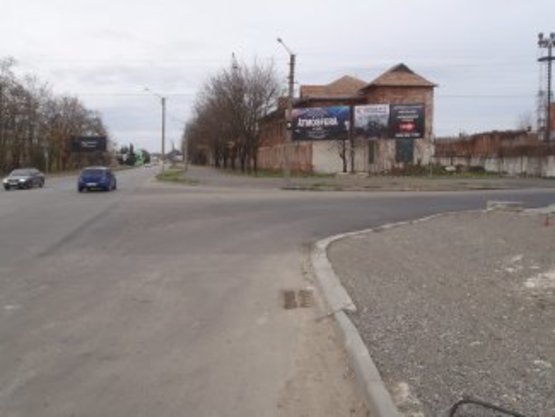 Фото рекламної площини за адресою Набережна-Левицького перехрестя  правий