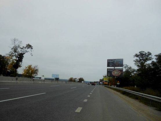 Фото рекламной плоскости по адресу с. Віта-Поштова, траса М-05 Київ-Одеса, км 17+305 право