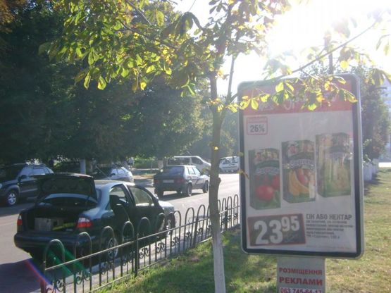 Фото рекламной плоскости по адресу ул. Соборная, 29