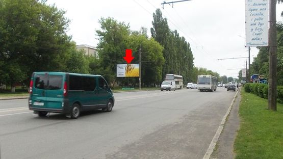 Фото рекламної площини за адресою Мира пр-т, 95/1