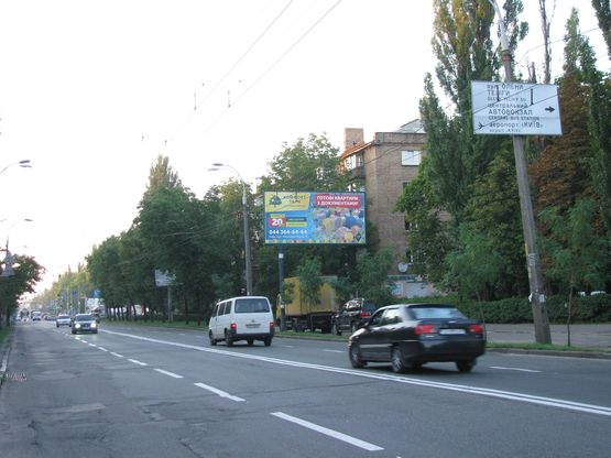 Фото рекламной плоскости по адресу Щербакова вул., 70