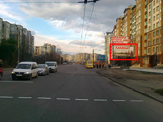 Фото рекламной плоскости по адресу Івасюка Епіцентр,Арсен (зупинка)