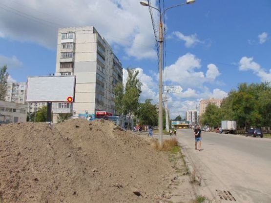 Фото рекламної площини за адресою ул.Интернационалистов