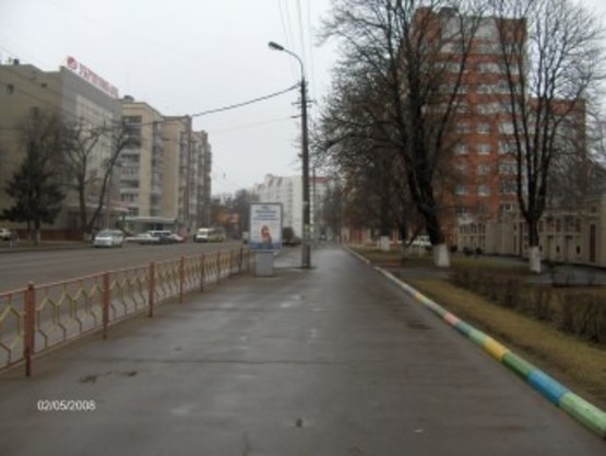 Фото рекламной плоскости по адресу Шевченко 29 (супермаркет "Сільпо")