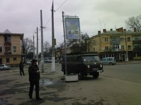 Фото рекламной плоскости по адресу вул.Шевченко(Автовокзал №2)