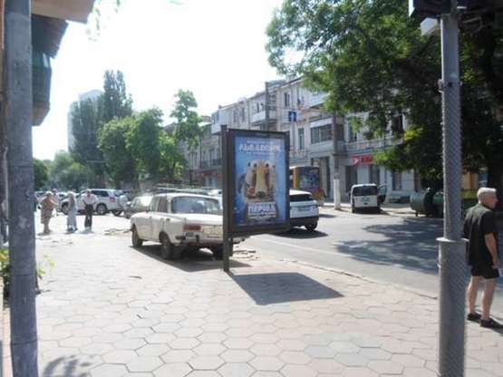 Фото рекламної площини за адресою Мала Арнаутська вул. - Преображенська вул.