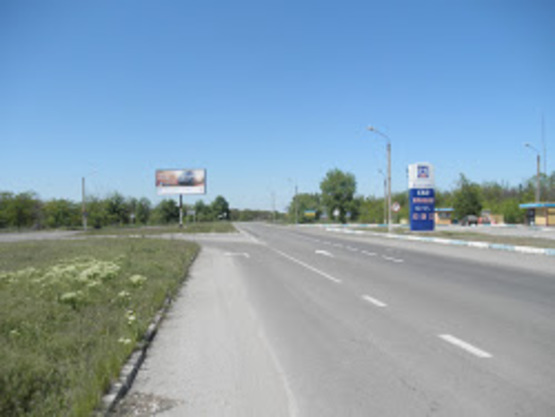 Фото рекламної площини за адресою Б. Хмельницького- выезд на Запорожье, пост ГАИ