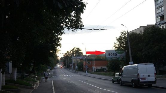 Фото рекламної площини за адресою вул.Проскурівського підп.-Кам'янецька