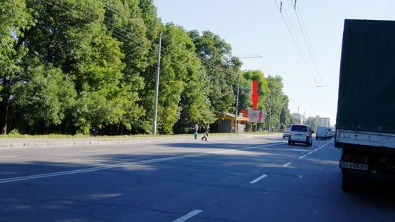 Фото рекламної площини за адресою шосе Львівське, 55 (верх)