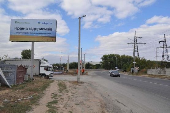 Фото рекламної площини за адресою Батожская ул. - Гонты ул. (100 м. от АЗС "ТІНІК-ОІЛ") от   Ж.Д.Вокзала