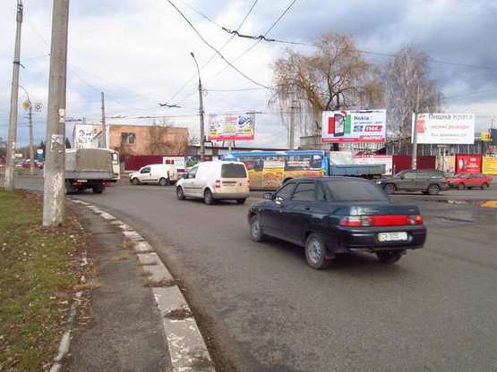Фото рекламной плоскости по адресу Смілянська вул. - Хіміків просп.